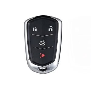 Replacement shell for Cadillac OEM remote key (compatible with XT4, XT5, XTS, CT6, SRX, and ATS-L)