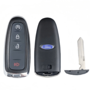 High-quality replacement shell for Ford 4-button smart remote car keys.