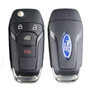 4 Button with Logo Ford Smart Remote Key Shell