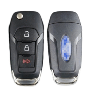 Ford 2+1 button flip key shell
