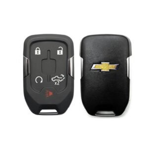 Chevrolet 4+1 button smart key shell (pickup truck)