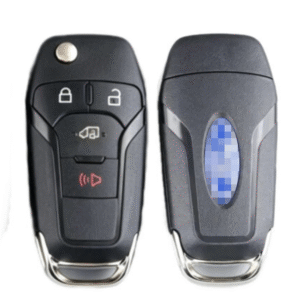 4 Button with Logo Ford Smart Remote Key Shell