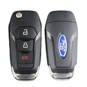 Ford 2+1 button flip key shell