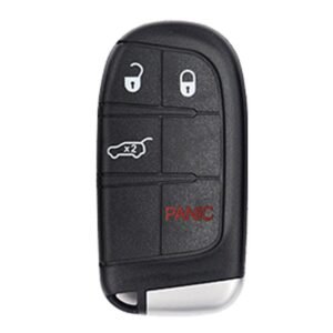 Chrysler Dodge Jeep 3+1 Button SUV Key Shell