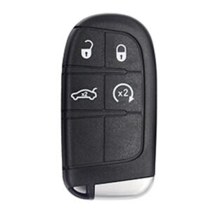 Chrysler Dodge Jeep 4-Button Key Shell (Sedan)