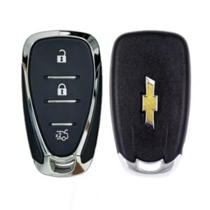 Chevrolet 3-button remote key shell (Sedan)