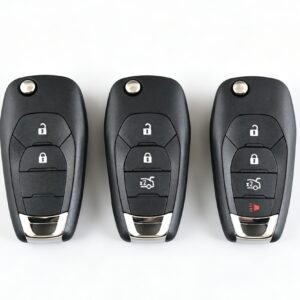 Replacement shell for 2/3/4 buttons for 2015 Chevrolet Cruze folding remote control