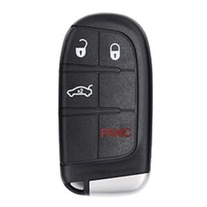 Chrysler Dodge Jeep 3+1 Button Sedan Key Shell