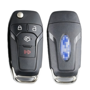Ford 3+1 button flip key shell