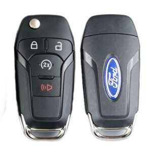 Ford 3+1 button flip key shell