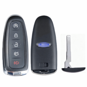 High-quality replacement shell for Ford 5-button smart remote car keys.