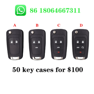 Suitable for Chevrolet Cruze folding remote control car key shell