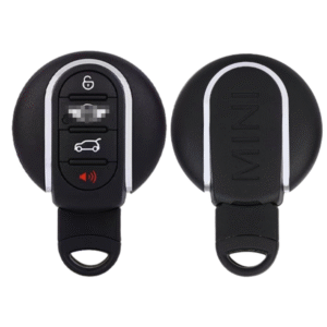 4 button Smart Remote Car Key shell cover Fob case for BMW mini Cooper 2015 2016 2017 2018 with emergency key blade