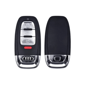 Replacement key shell for Audi Q5. 3+1 buttons.