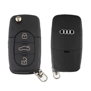 Audi 3 Button Remote Key Shell(2032 Battery)