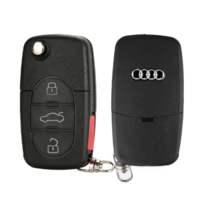 Audi 3+1 Button Remote Key Shell(1616 Small Battery )