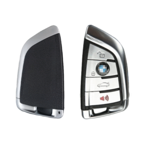 BMW 3-button remote key casing, silver
