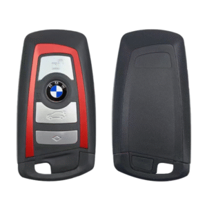 BMW 4 Button F Series red Key Shell With Blade