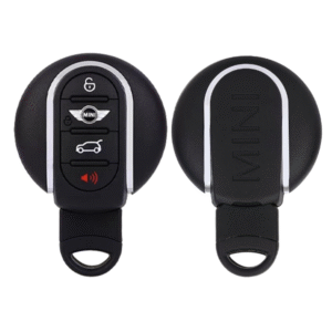 4 button Smart Remote Car Key shell cover Fob case for BMW mini Cooper 2015 2016 2017 2018 with emergency key blade