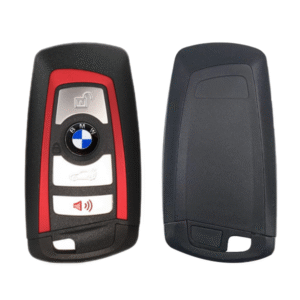 BMW 4 Button F Series red Key Shell With Blade