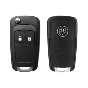2 Button Buick Folding Flip Remote Key Shell