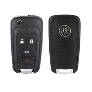 4 Button Buick Folding Flip Remote Key Shell
