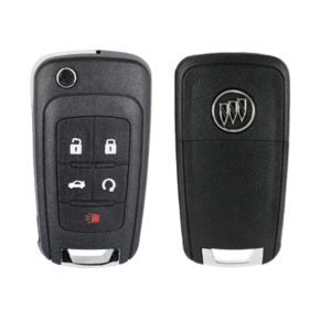 5 Button Buick Folding Flip Remote Key Shell