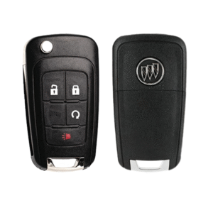 4 Button Buick Folding Flip Remote Key Shell