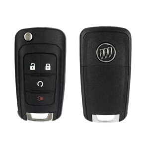 4 Button Buick GL8 Folding Flip Remote Key Shell
