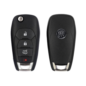 4 Button Buick Folding Flip Remote Key Shell