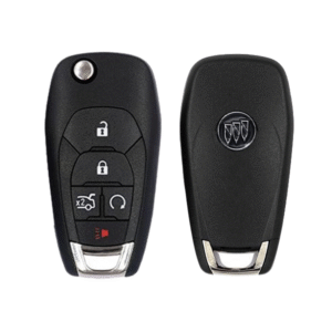 5 Button Buick Folding Flip Remote Key Shell