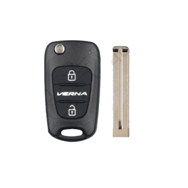 Suitable for Hyundai Verna key housing, inner slot