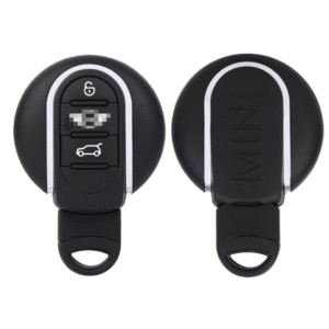 3 button Smart Remote Car Key shell cover Fob case for BMW mini Cooper 2015 2016 2017 2018 with emergency key blade