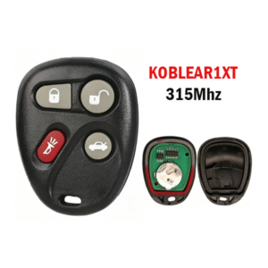 4-Button Separate Remote Car Key Fob for Chevrolet, Buick | 315MHz, KOBLEAR1XT