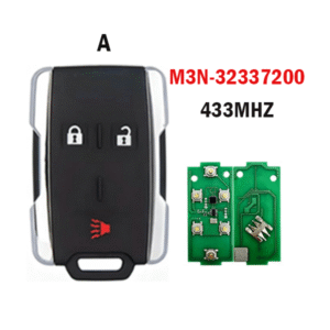 3 / 4 / 5 / 6 Button remote key M3N-32337200 433MHz For Chevrolet