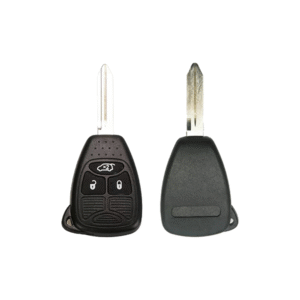 ForChrylser 3 Button Remote Key Shell With Battery Holder