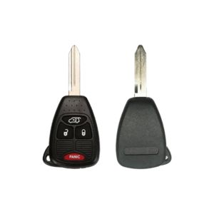 ForChrysler 3+1 Button Key Shell With Battery Holder