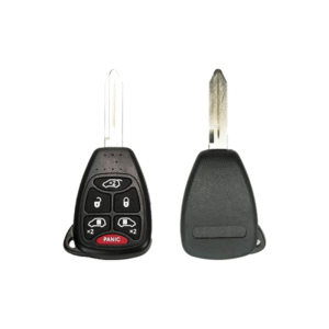 ForChrysler 5+1 Button Key Shell With Battery Holder