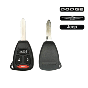 ForChrysler 3+1 Button Key Shell No Battery Holder