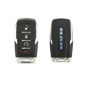 Dodge 4-button smart key fob case with logo
