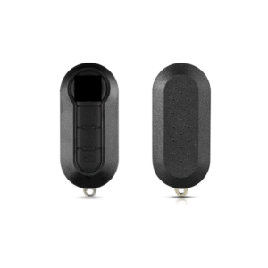 3 Button With Logo Fiat 500 Flip Remote Key Shell C