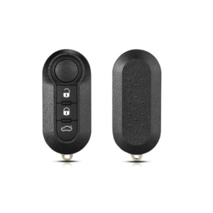 Fiat 500 Three-Button Folding Remote Key Case