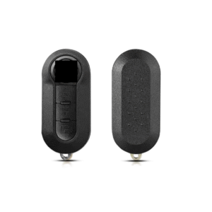 Fiat 500 Three-Button Folding Remote Key Case