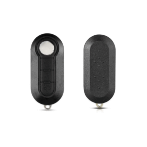 3 Button No Logo Fiat 500 Flip Remote Key Shell Case