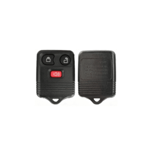 Ford Focus, Transit, and Ranger remote key shells, 3 buttons, no markings, with LED buttons.