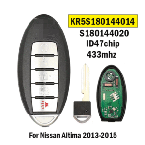 5Button Smart key 433.92Mhz FSK ID47 KR5S180144014 For T-Nissan Altima 2013-2015 (复制)