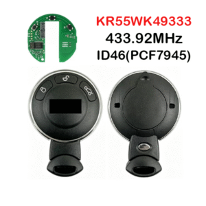 Suitable for BMW Mini Cooper 3-button smart key 433.92MHz FSK ID46(PCF7945)