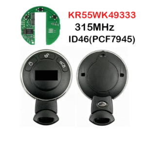 Suitable for BMW Mini Cooper 3-button smart key 315MHz FSK ID46(PCF7945)