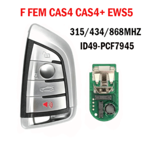 4button BMW Blade F card smart key ID49-7945 315/434/868MHZ CAS4+ FEM