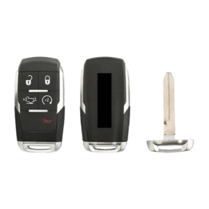 5-Button Smart Remote Car Key Shell with Logo